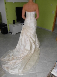 # 2403 - Brautkleid Madeira von La Sposa mit Schleppe Gr.40